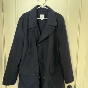 Mens Navy Peacoat